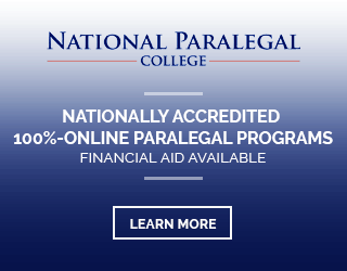 National Paralegal College banner mobile